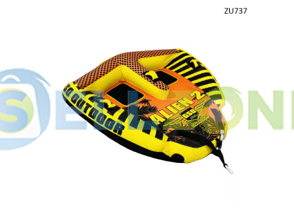 Φουσκωτός καναπές-κρεβάτι 2 θέσεων Alien 185x190x75 - ZU737